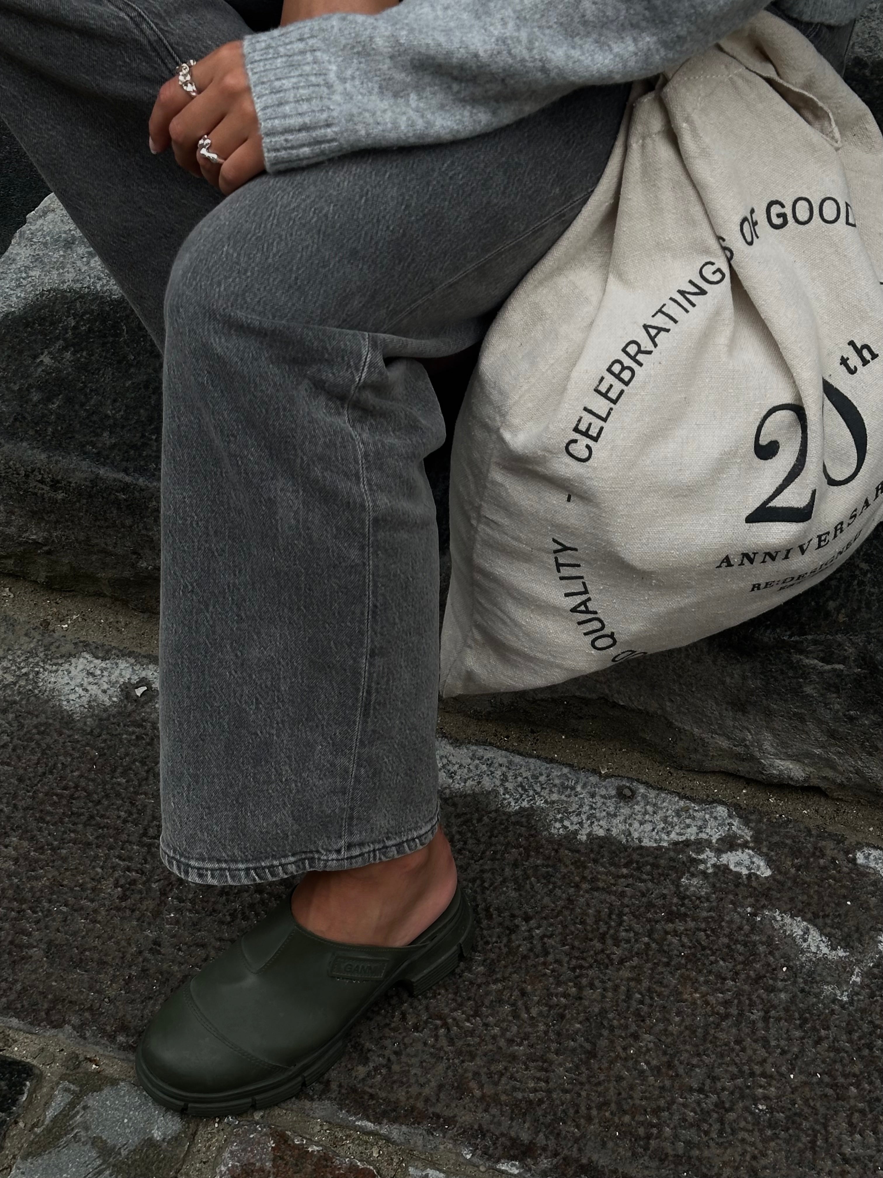 VMTESSA Wide Jeans - Medium Grey Denim